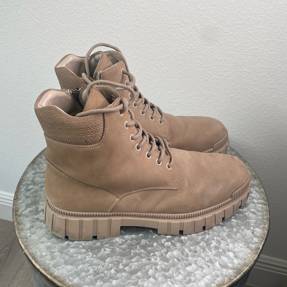 Aldo Men's Brown Lace-Up Boots